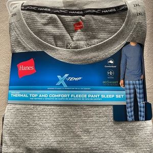 Thermal Top and comfort fleece sleep pants